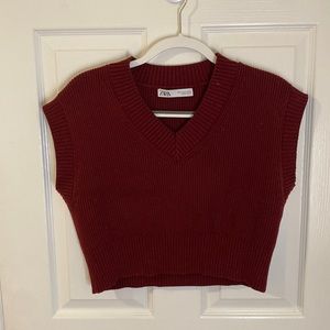 Zara sweater vest